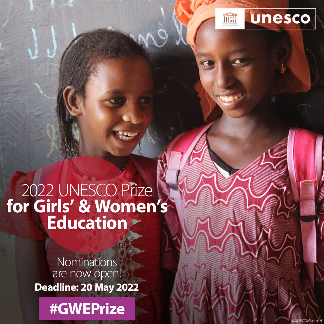 UNESCO Prize For Girls And Women s Education AAU Blog