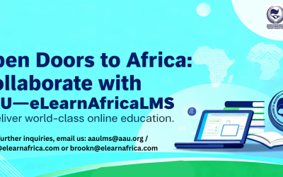 AAU – eLearnAfricaLMS Calls on the African Diaspora to Partner in Transforming Online Education in Africa.