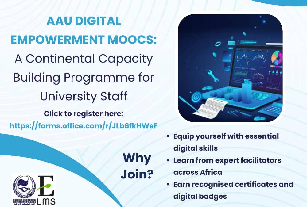 AAU Launches Digital Empowerment Platform to Enhance Inclusivity in African HE