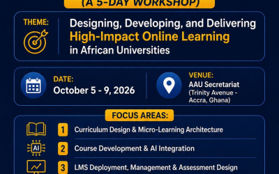 Academic Leadership Summit 2026: Accelerating Digital Transformation in African Higher Education